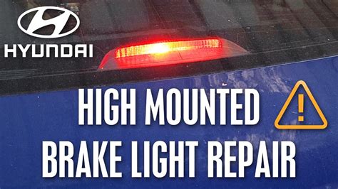 This <b>light</b> means there’s an issue with your anti-lock brakes. . High mounted brake light hyundai venue